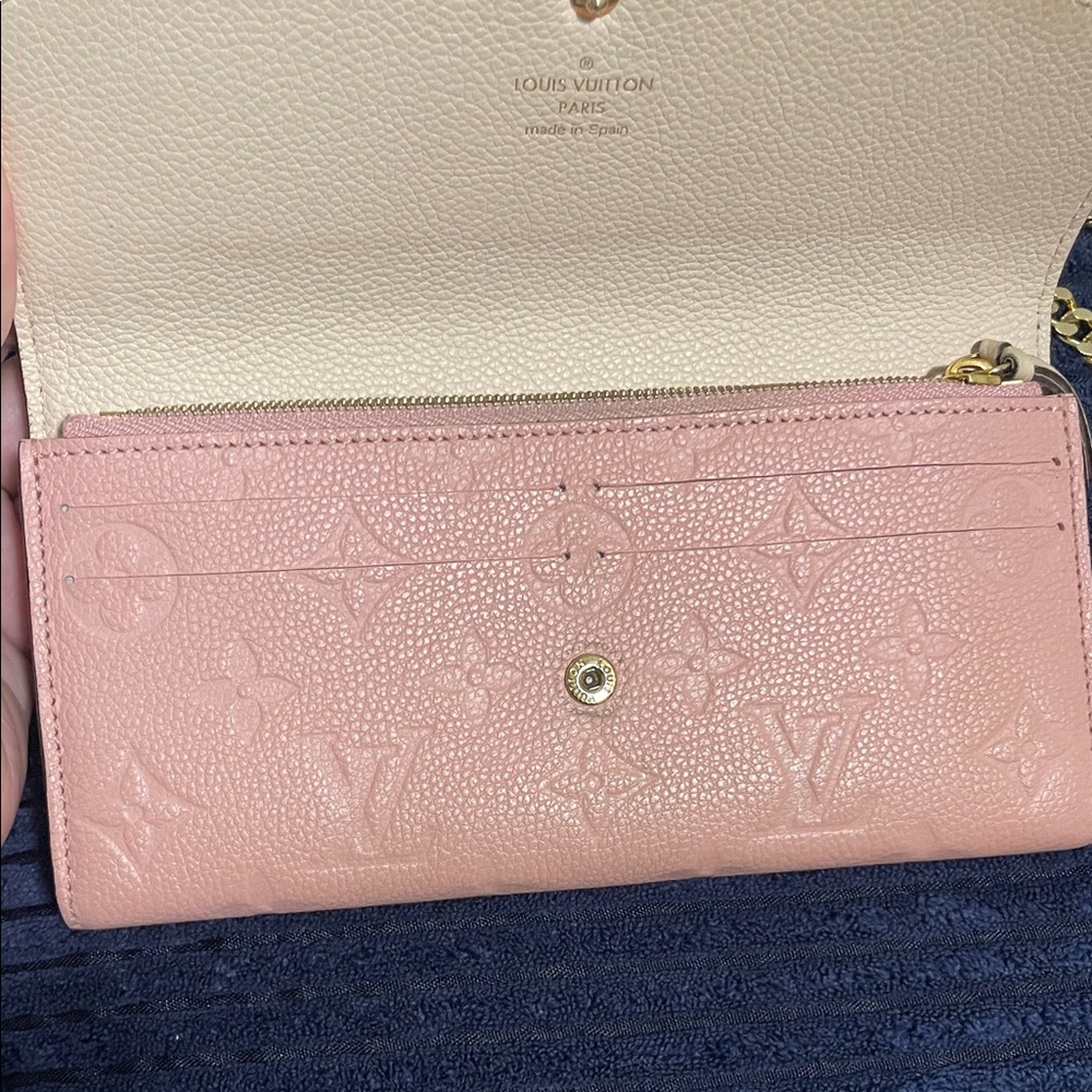 Louis Vuitton Empreinte Emilie Wallet Rose Poudre - Picture 7 of 16